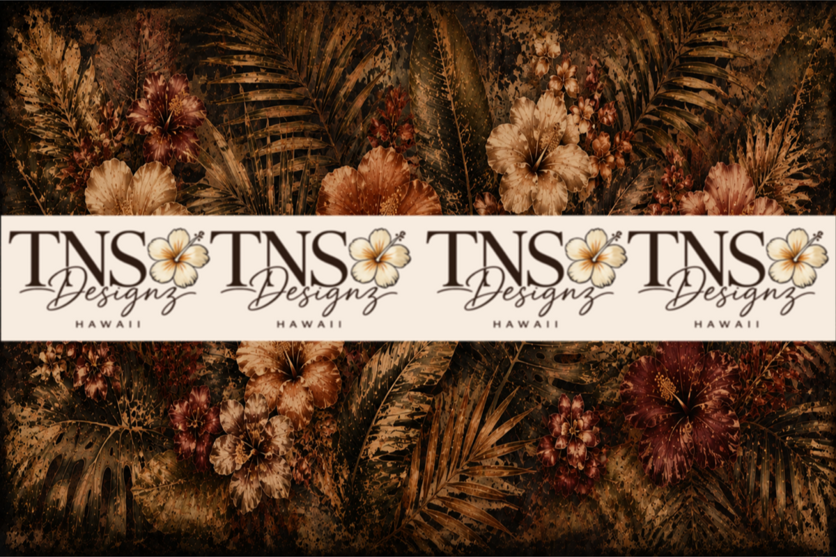 Moody Tropics Collection Tumbler Wraps