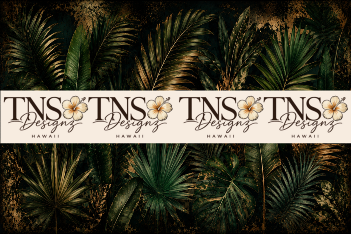 Moody Tropics Collection Tumbler Wraps