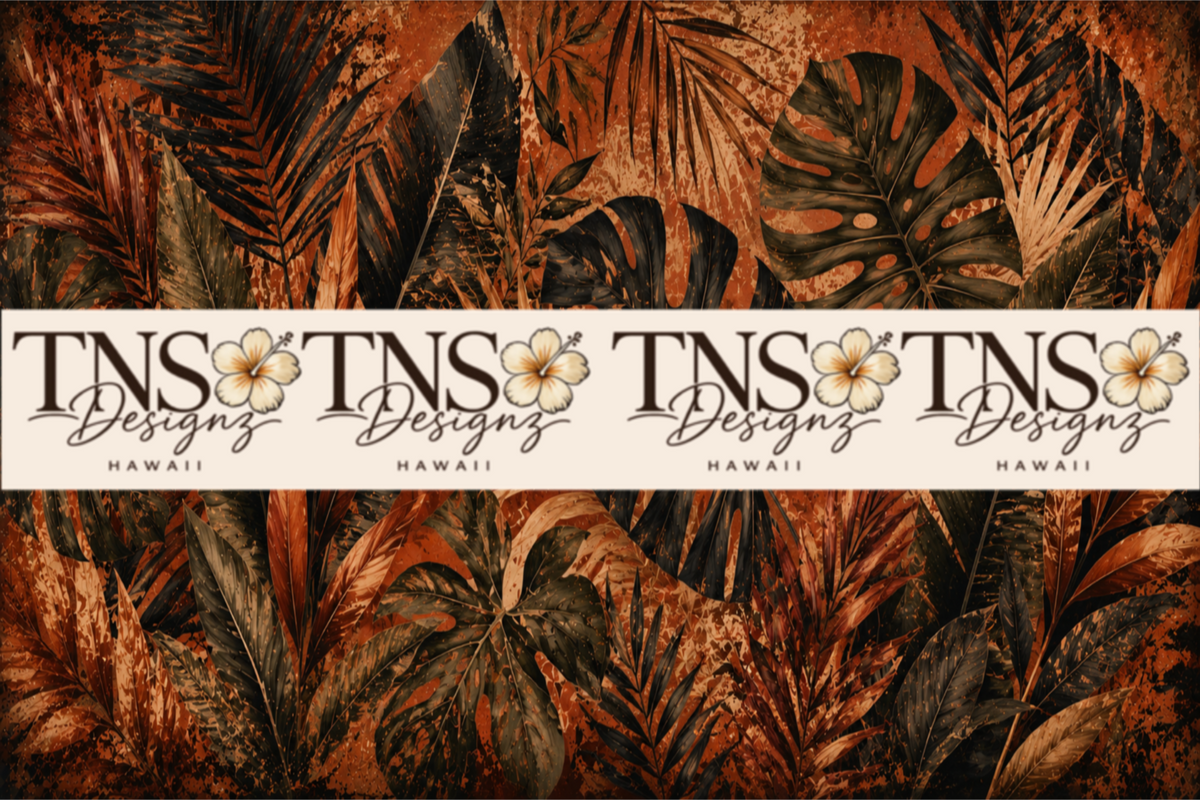 Moody Tropics Collection Tumbler Wraps