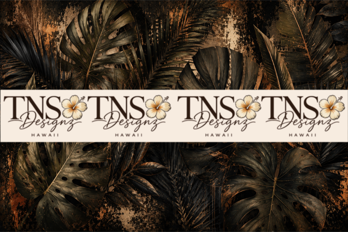 Moody Tropics Collection Tumbler Wraps