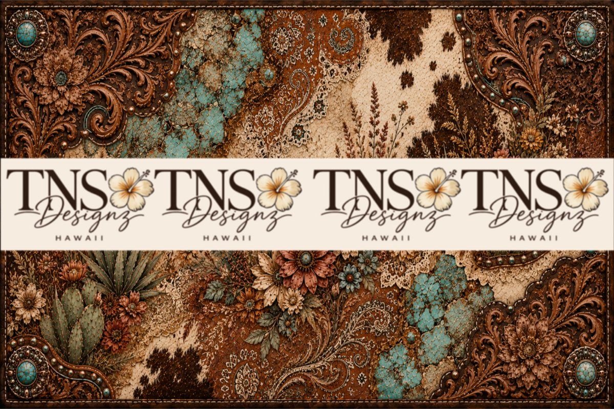 Western Boho Collection Tumbler Wraps