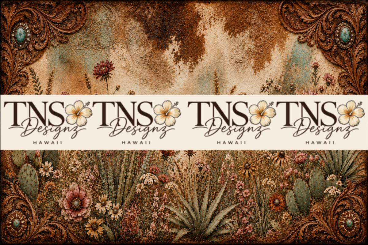 Western Boho Collection Tumbler Wraps