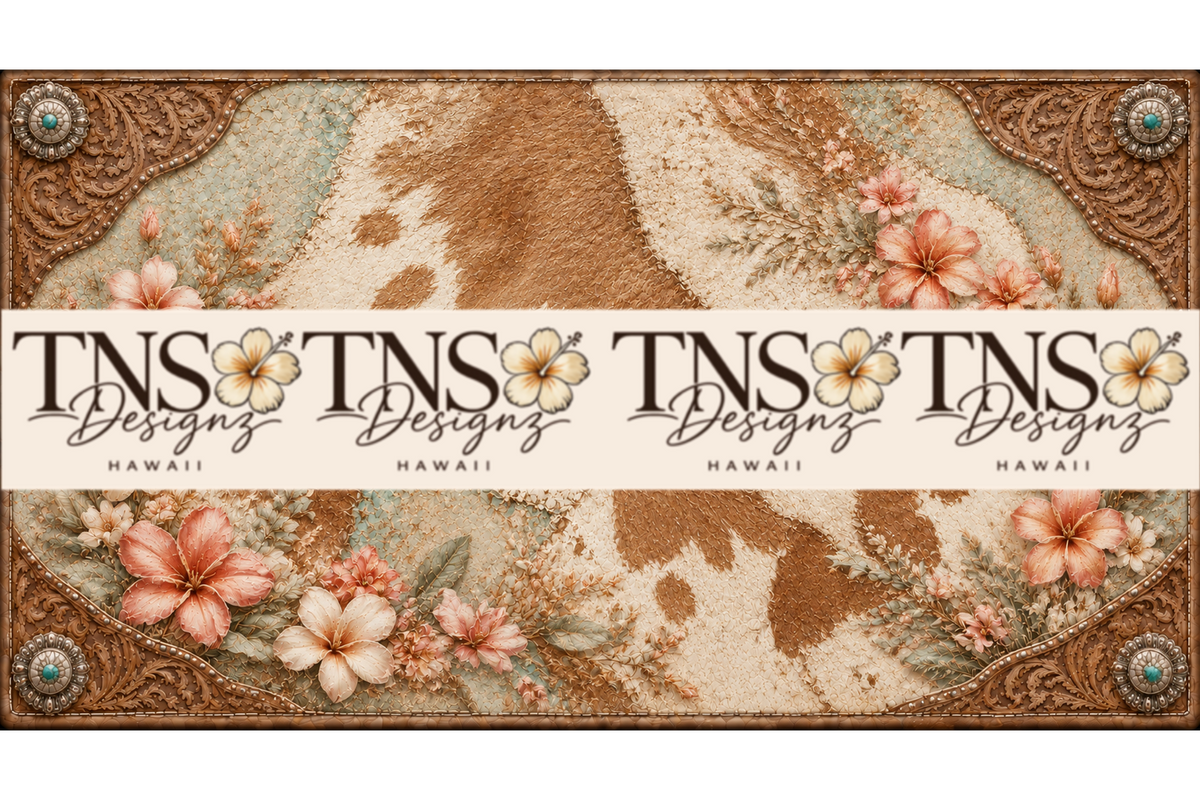 Coastal Cowgirl Collection Tumbler Wraps