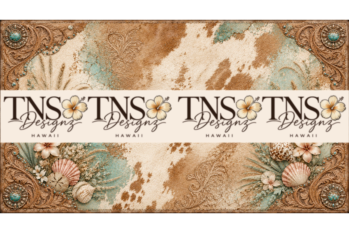 Coastal Cowgirl Collection Tumbler Wraps