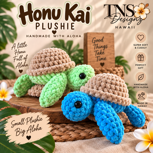 Honu Kai (Sea Turtle) Plushie