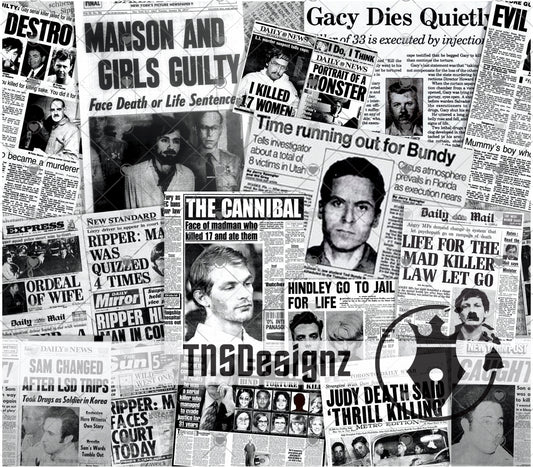 Newspaper Serial Killers