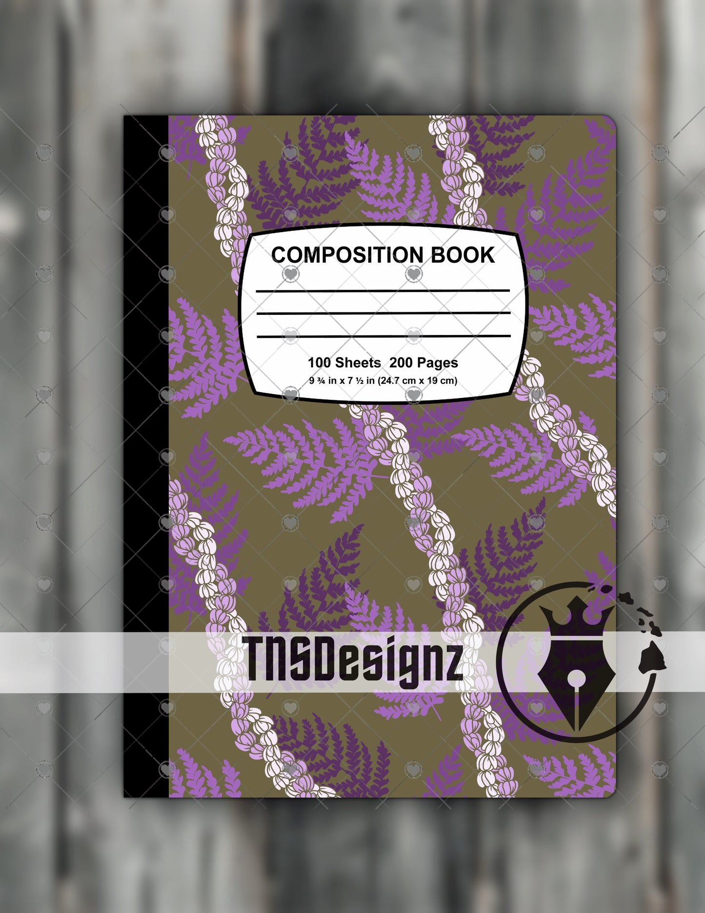 Pikake Palapalai Notebook