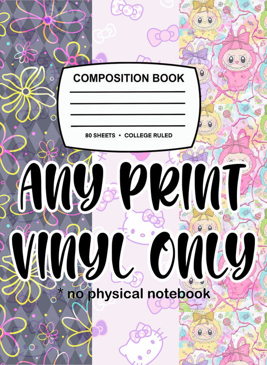 Composition Notebook Covers
