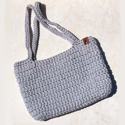 Crochet Tote Bag - LG