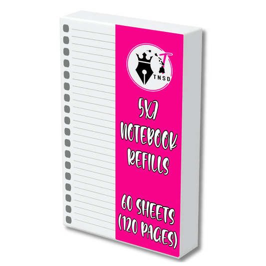 5x7 Notebook Refills