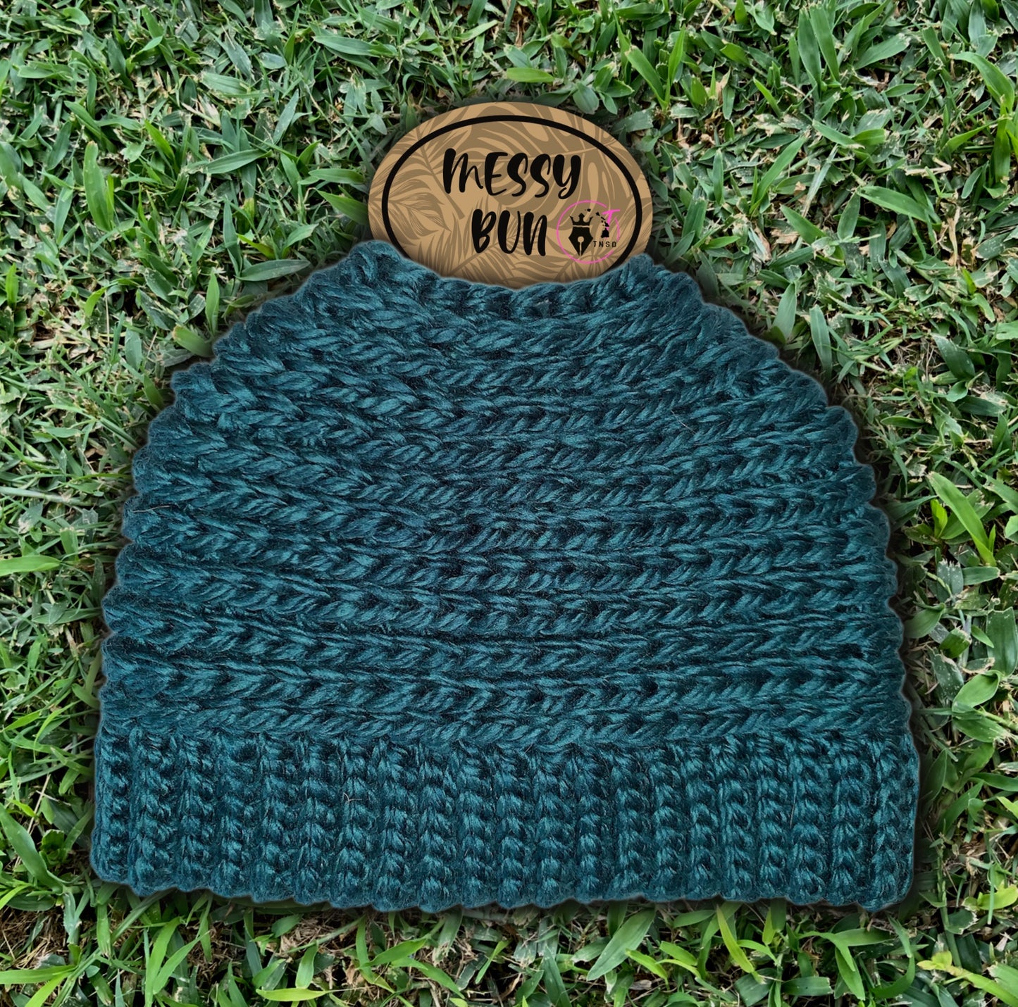 Chunky Messy Bun Beanies