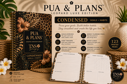 Pua & Plans™ | Leopard Luxe Edition