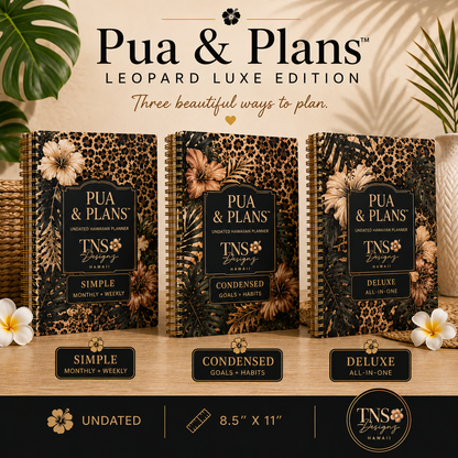 Pua & Plans™ | Leopard Luxe Edition