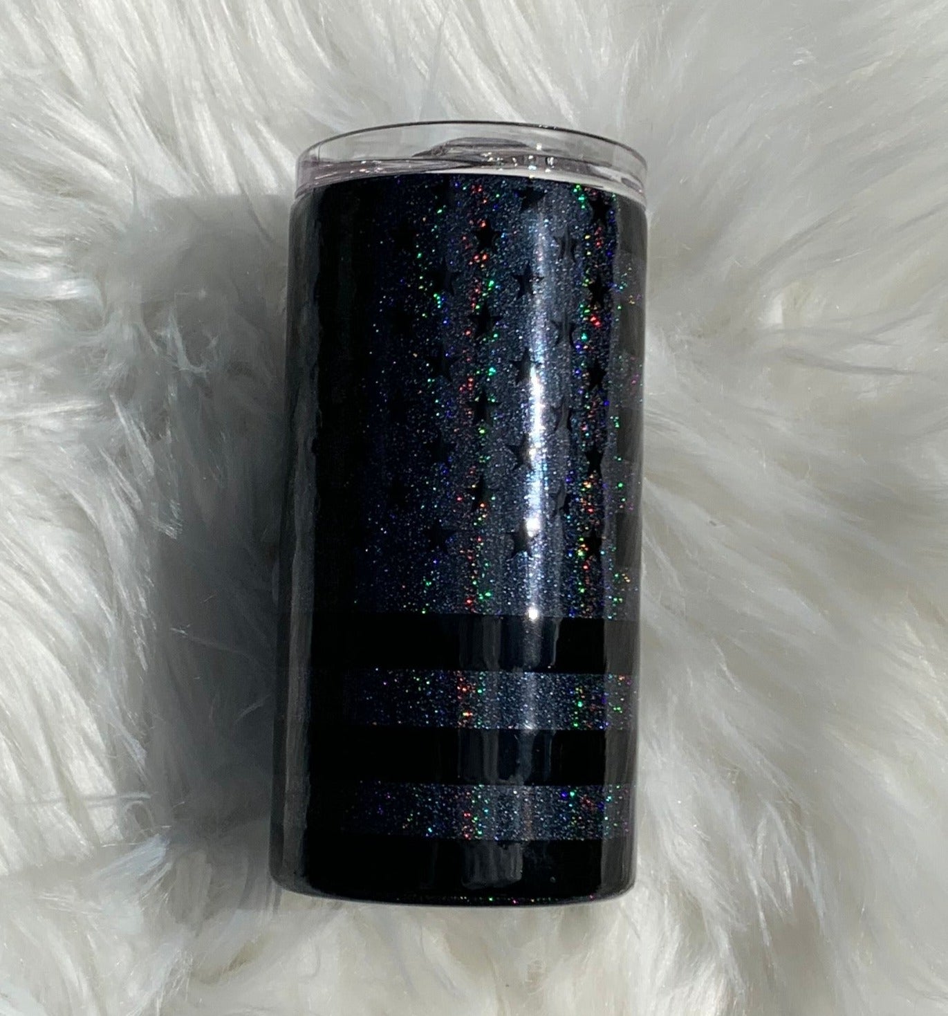 Black American Flag Tumbler