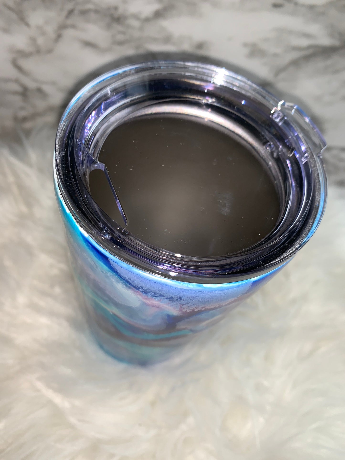 Periwinkle Swirl Tumbler