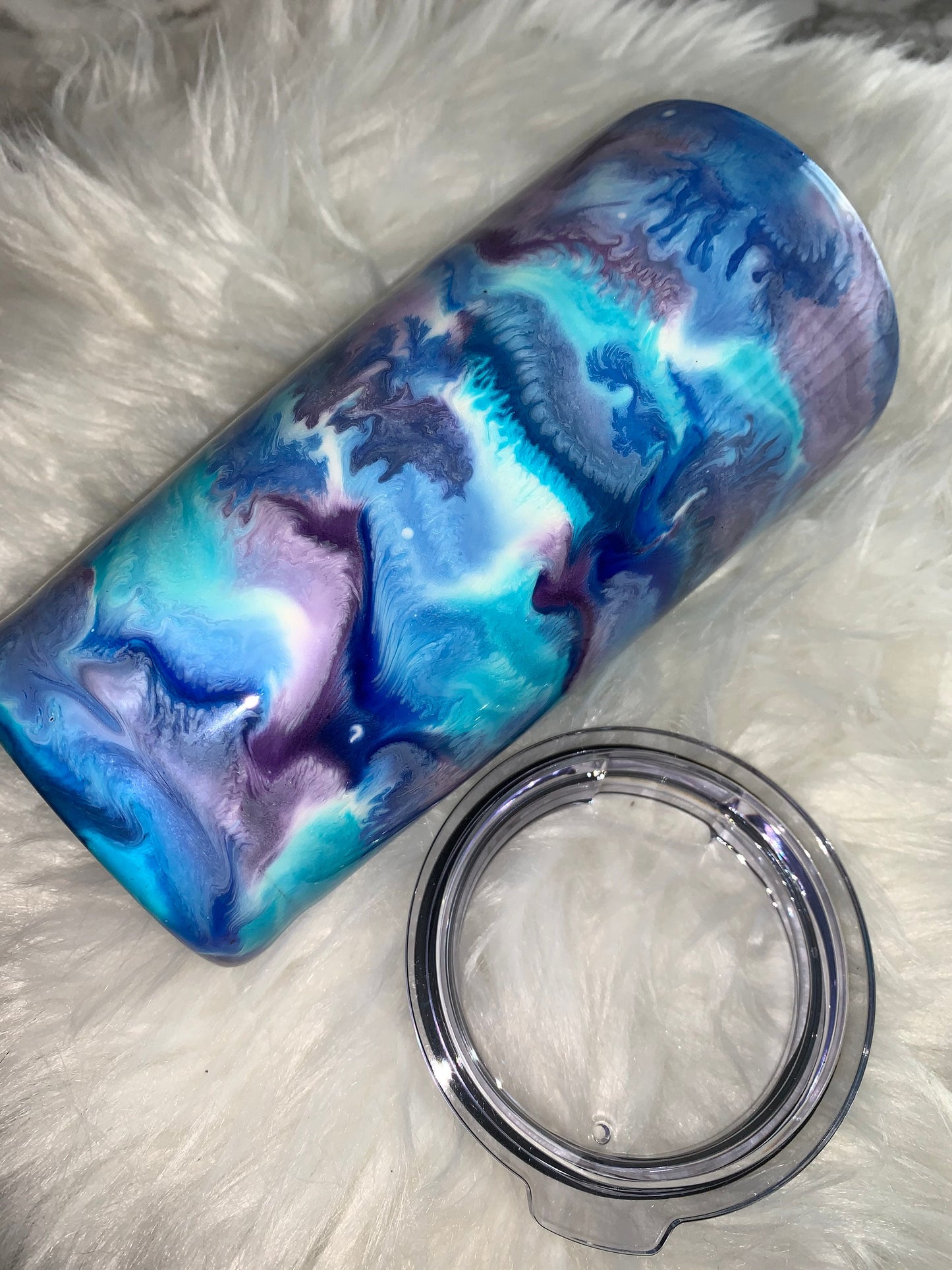 Periwinkle Swirl Tumbler