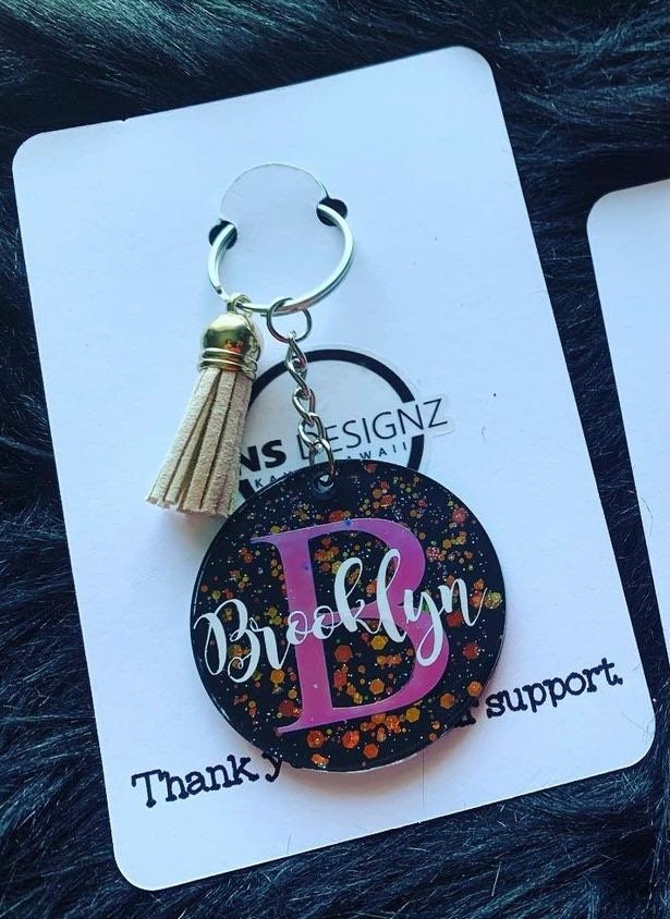 The Galaxy Holo Keychain