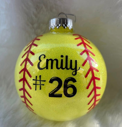 Personalized Sports Ornament