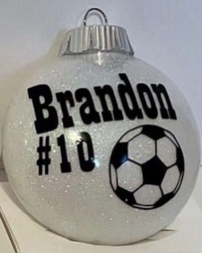 Personalized Sports Ornament