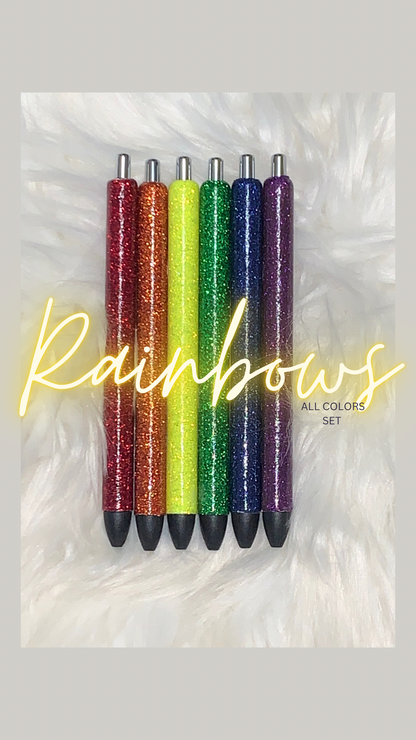 Personalized Glitter Gel Pen, glitter pen, gel pen, personalized