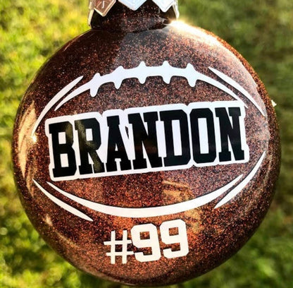 Personalized Sports Ornament