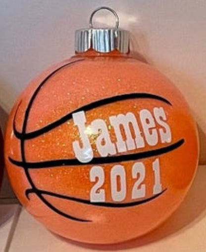 Personalized Sports Ornament